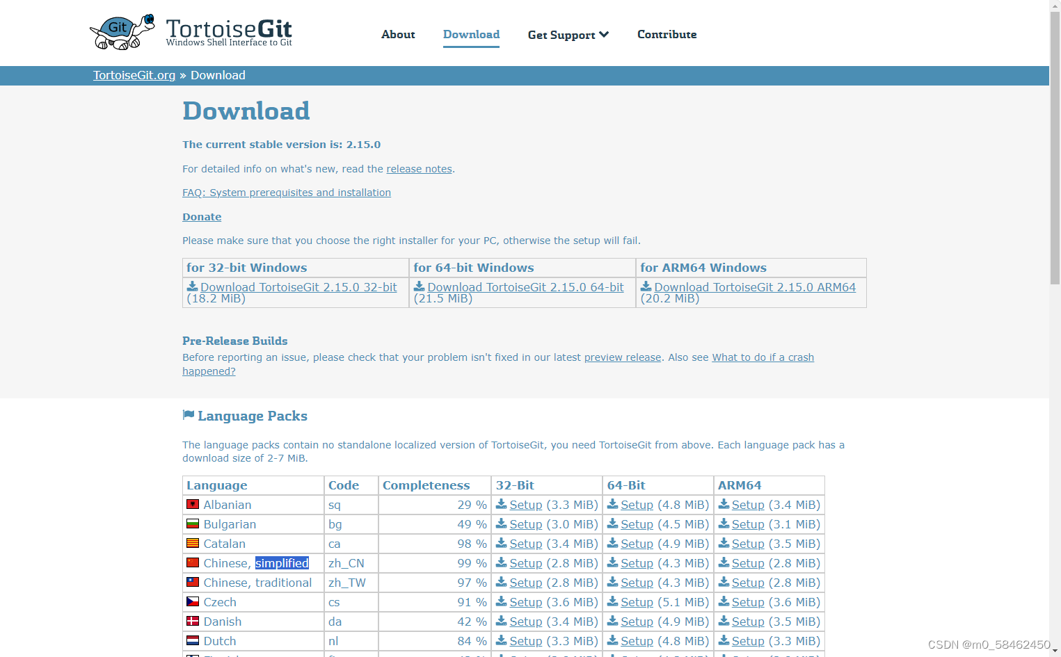 TortoiseGit 2.15.0.0 安装与配置（图文详细教程）