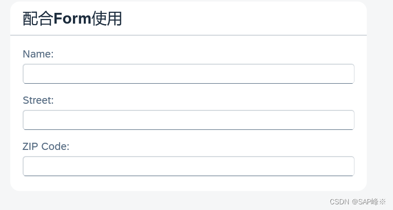 [UI5 常用控件] 02.Title,Link,Label