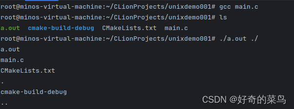 用C语言打造自己的Unix风格ls命令