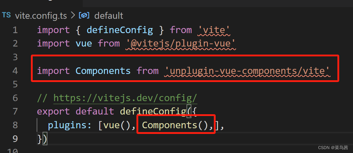 vue3项目配置按需自动引入自定义组件unplugin-vue-components