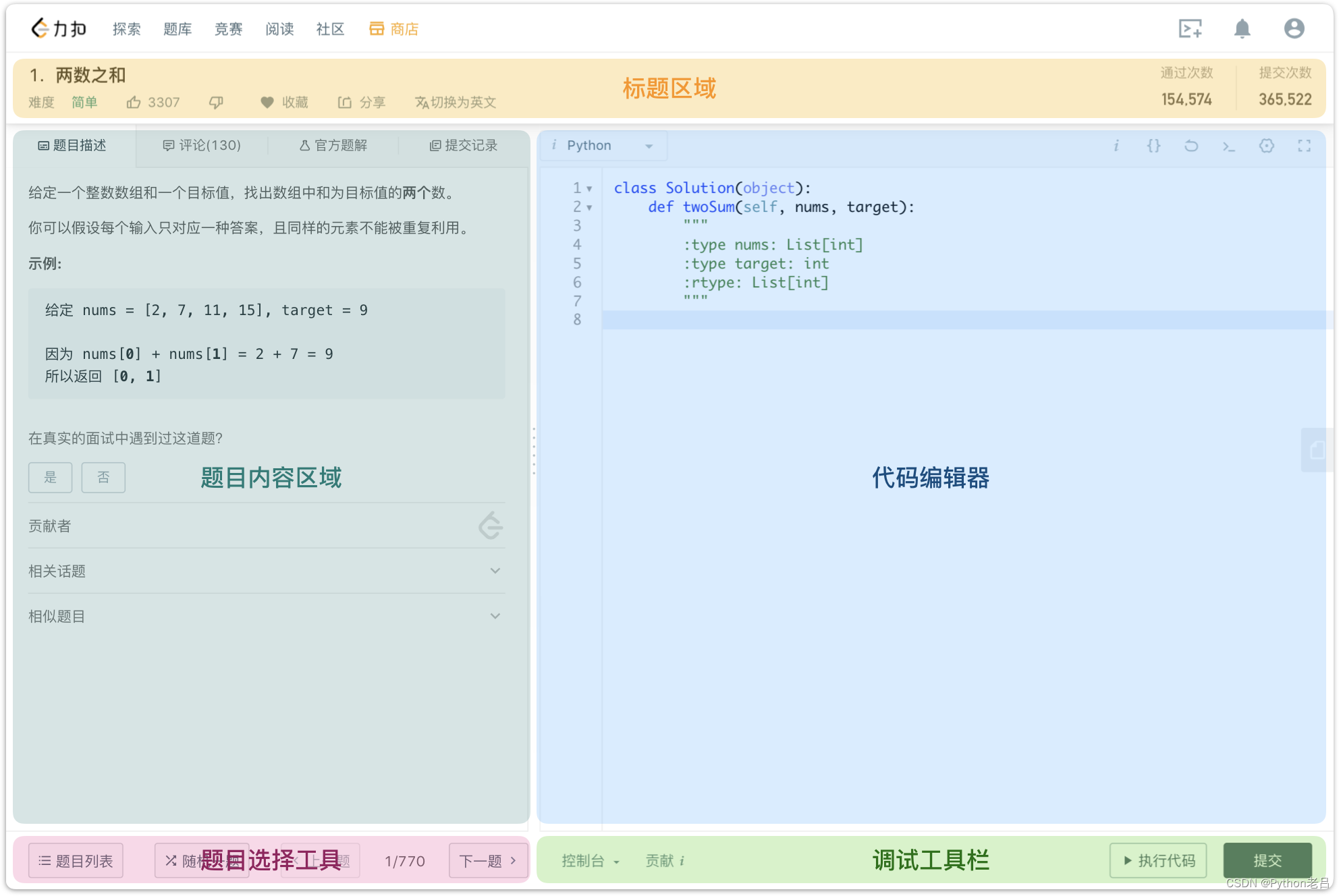 LeetCode的使用方法