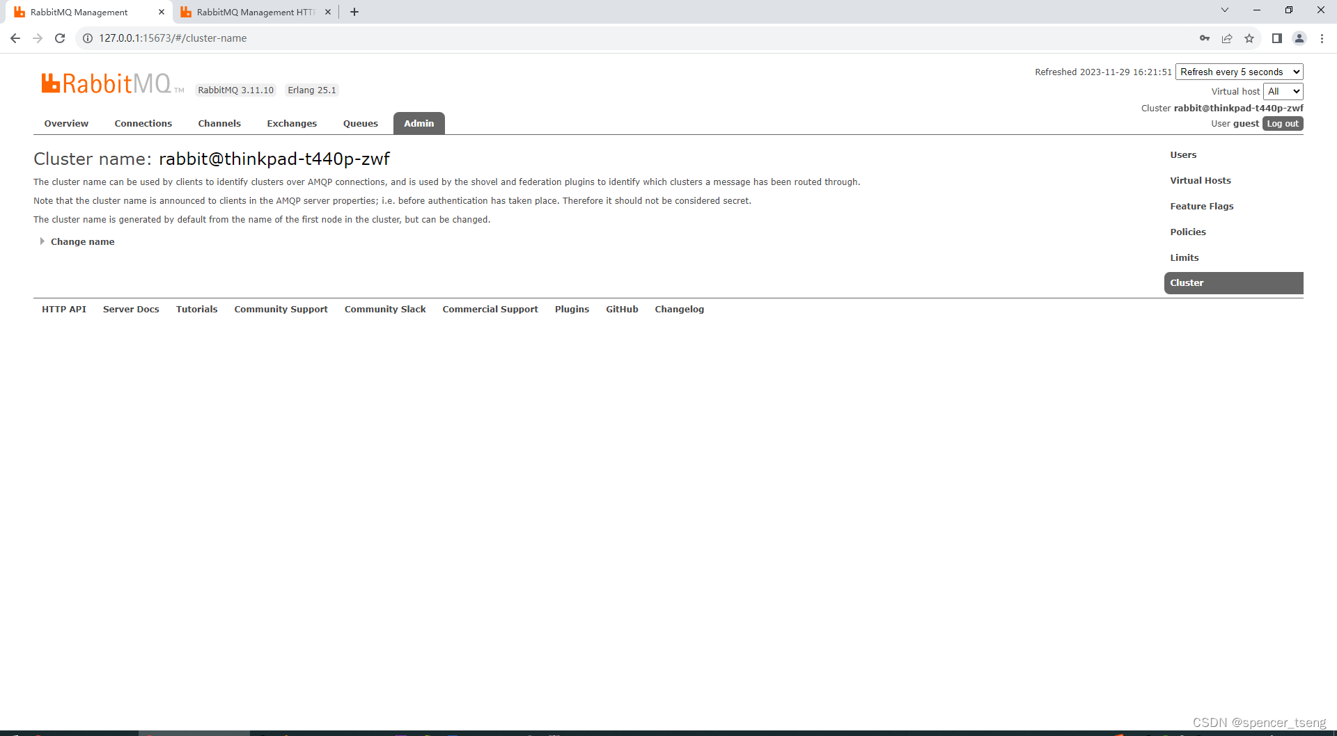 org.springframework.amqp.AmqpConnectException