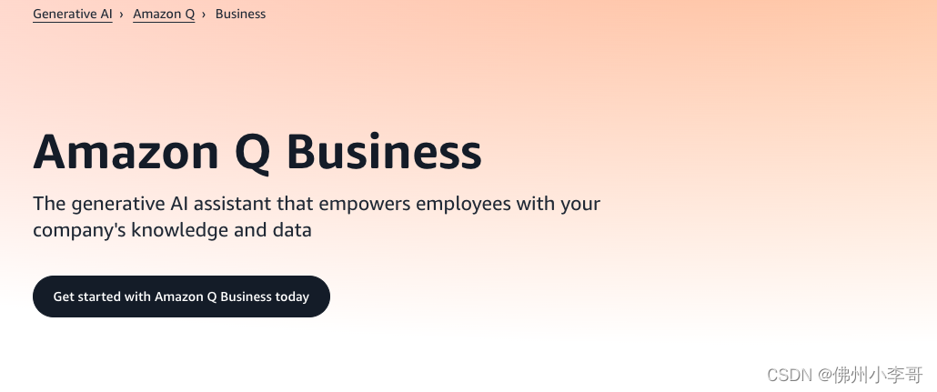 利用亚马逊云科技GenAI企业助手Amazon Q Business构建企业代码开发知识库