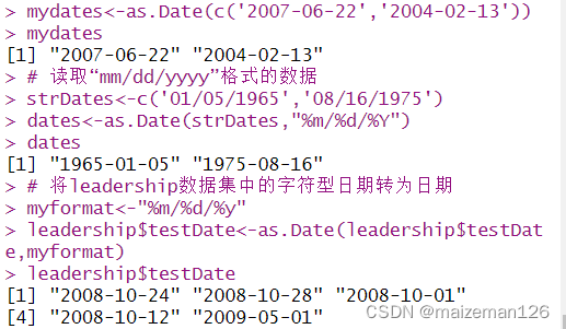 R语言统计分给——数据管理2