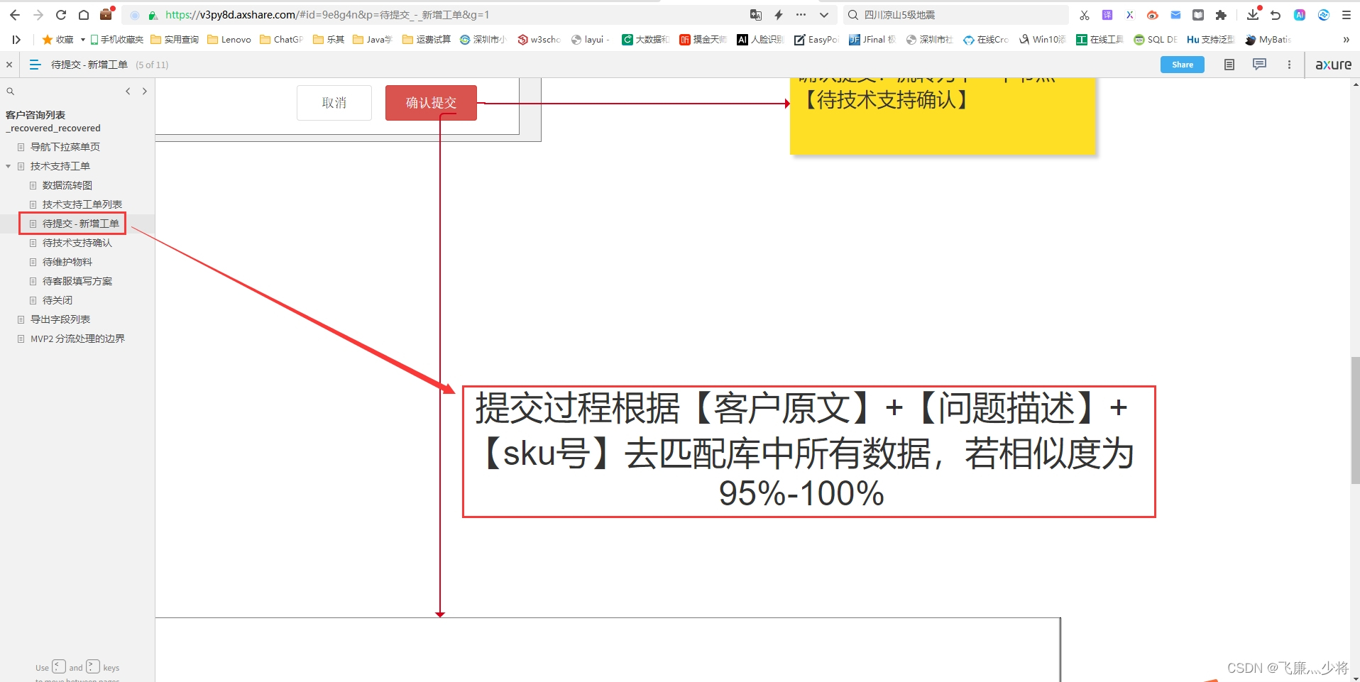 需求原型描述