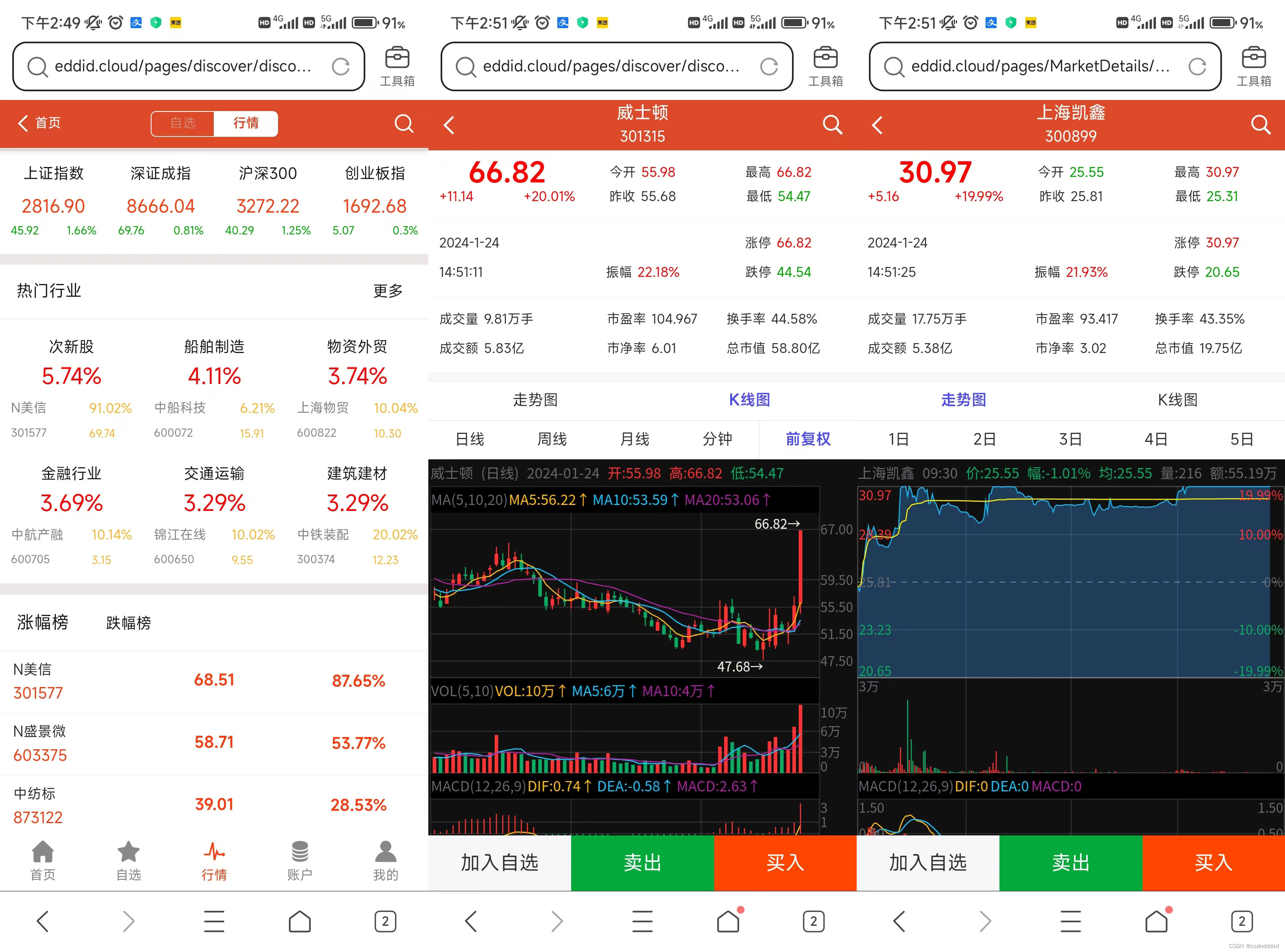 php二次开发股票系统代码：腾讯股票数据接口地址、批量获取股票信息、转换为腾讯接口指定的股票格式