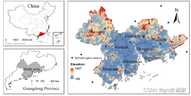 使用ArcGIS制作美观的科研论文插图_gis能做多漂亮的图-CSDN博客