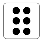 CSS 自测题 -- 用 flex 布局绘制骰子（一、二、三【含斜三点】、四、五、六点）