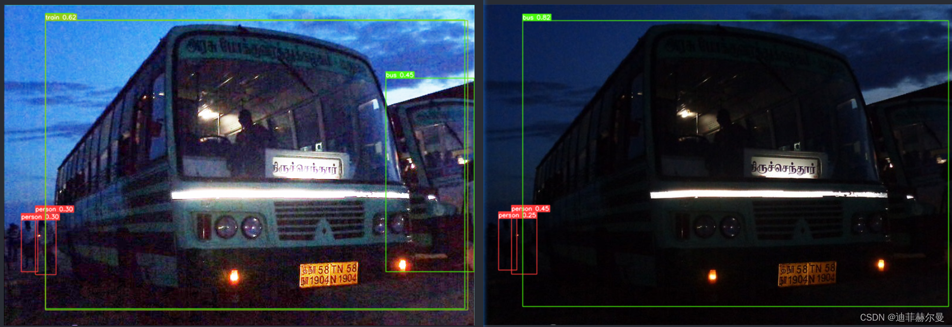 YOLOv8结合SCI低光照图像增强算法！<span style='color:red;'>让</span>夜晚目标无处<span style='color:red;'>遁</span><span style='color:red;'>形</span>！【含端到端推理脚本】