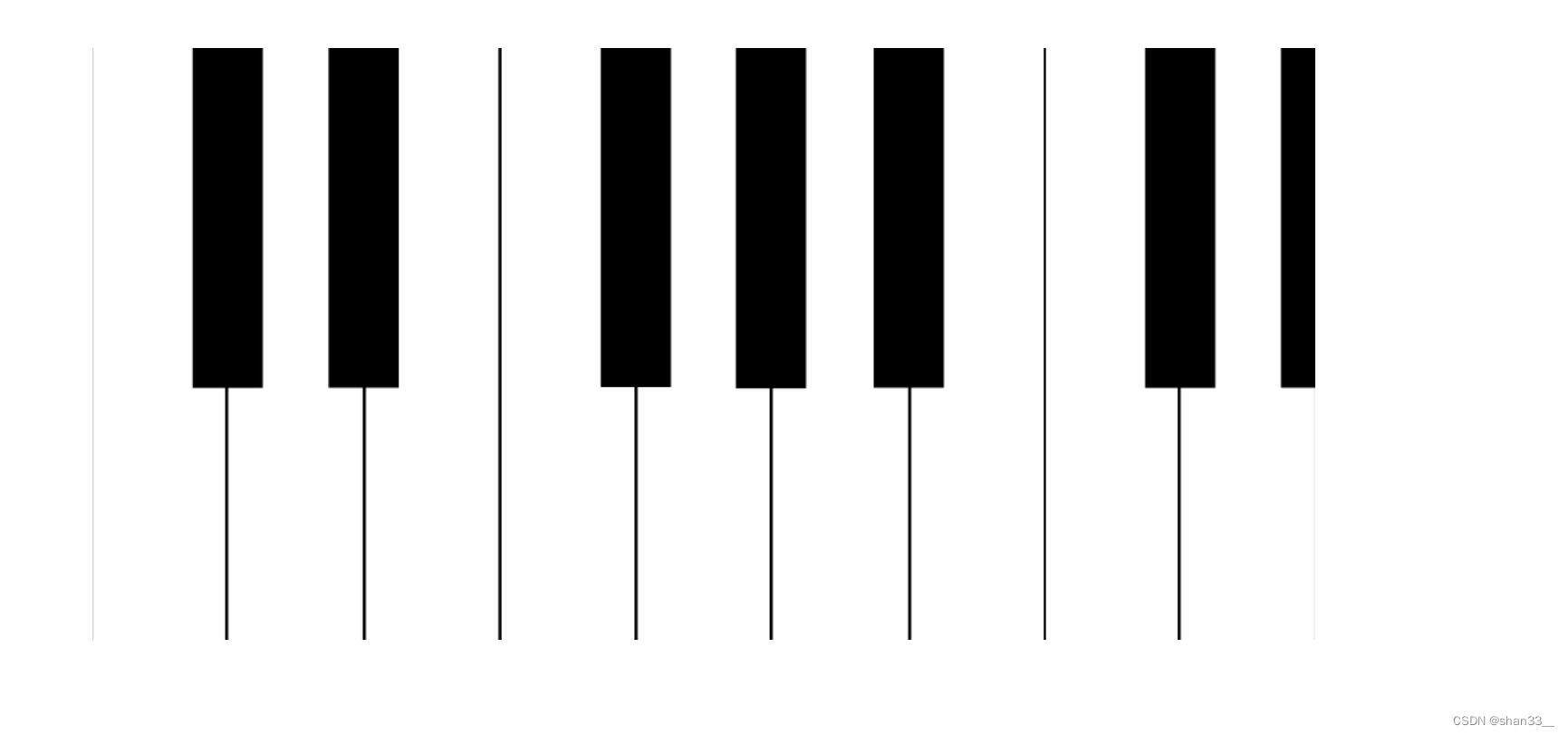 JavaScript实现点击鼠标弹钢琴的效果