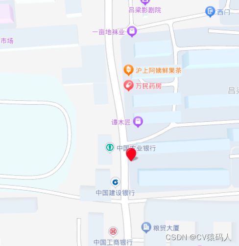 百度地图中显示红点