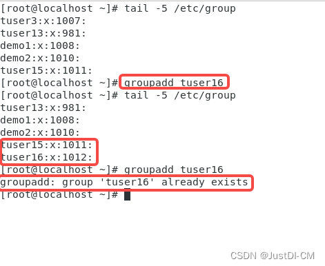 Linux基础命令[25]-groupadd