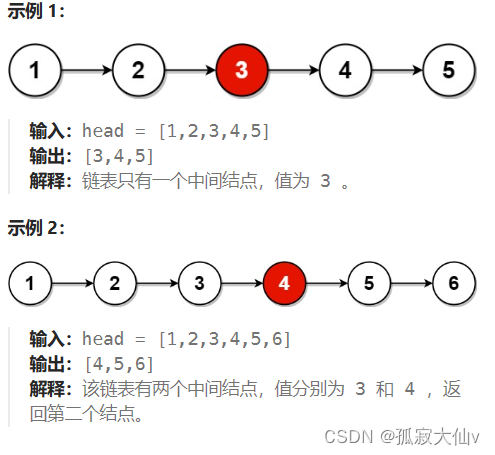 【<span style='color:red;'>数据</span>结构】<span style='color:red;'>链</span><span style='color:red;'>表</span>的<span style='color:red;'>中间</span>节点