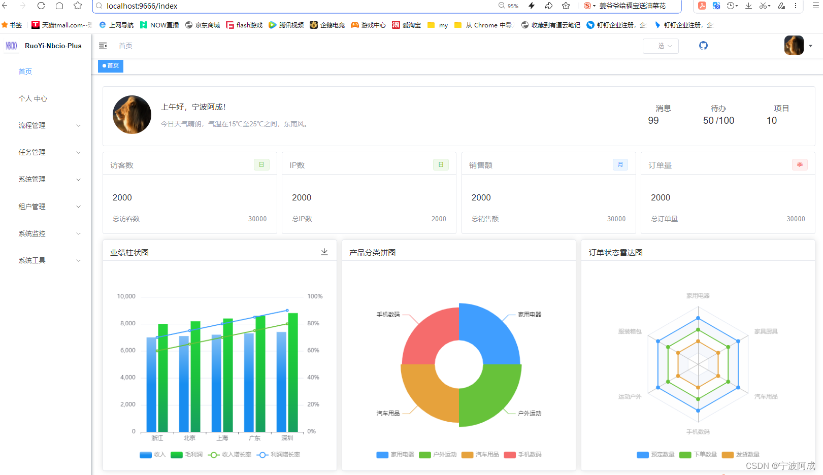 ruoyi-nbcio-plus的Vue3前端升级组件后出现的问题（一）