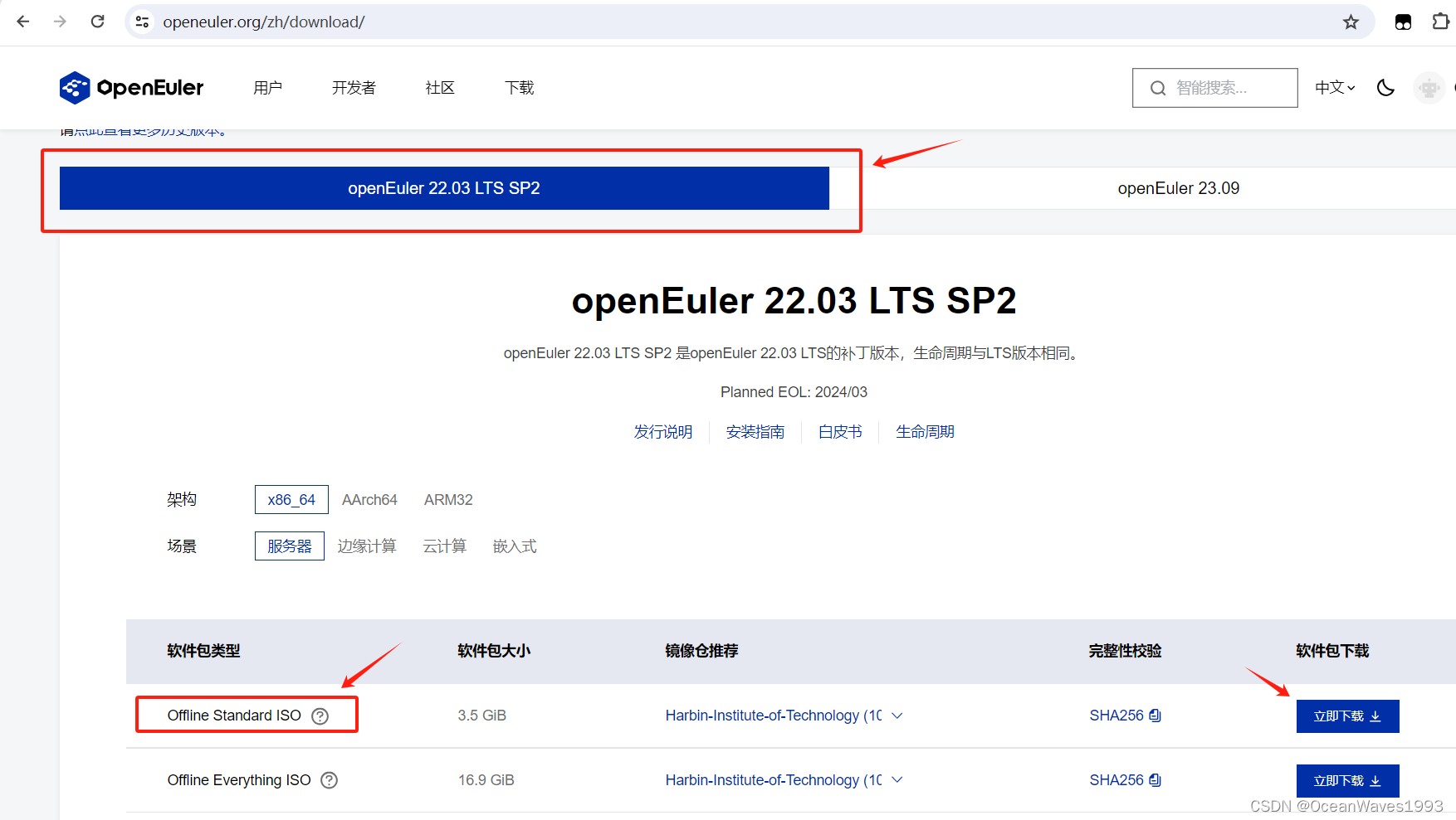 vmware安装openEuler操作系统