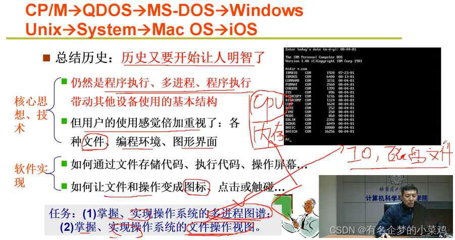 操作系统系列学习——操作系统历史