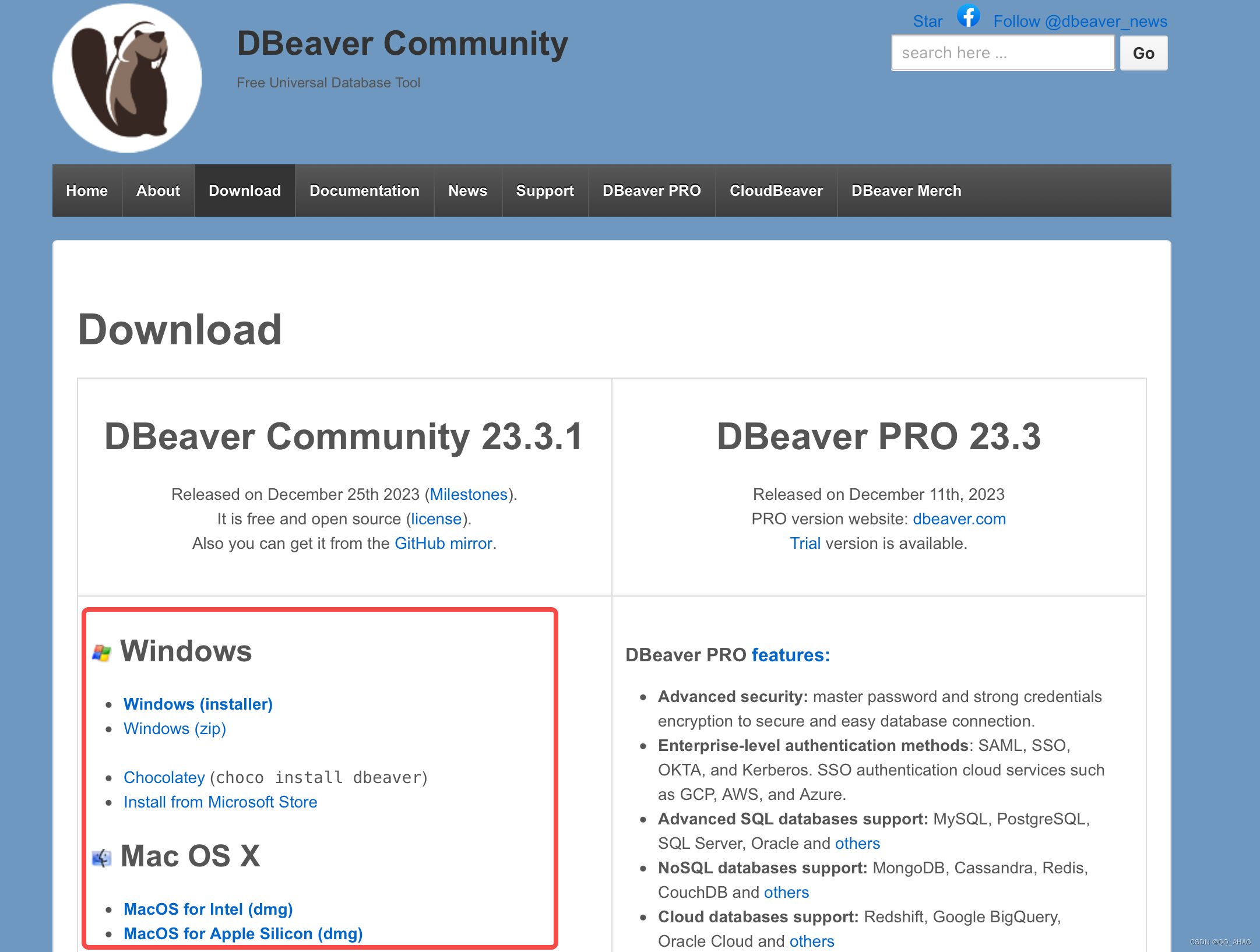 DBeaver安装与使用教程（MacOS）