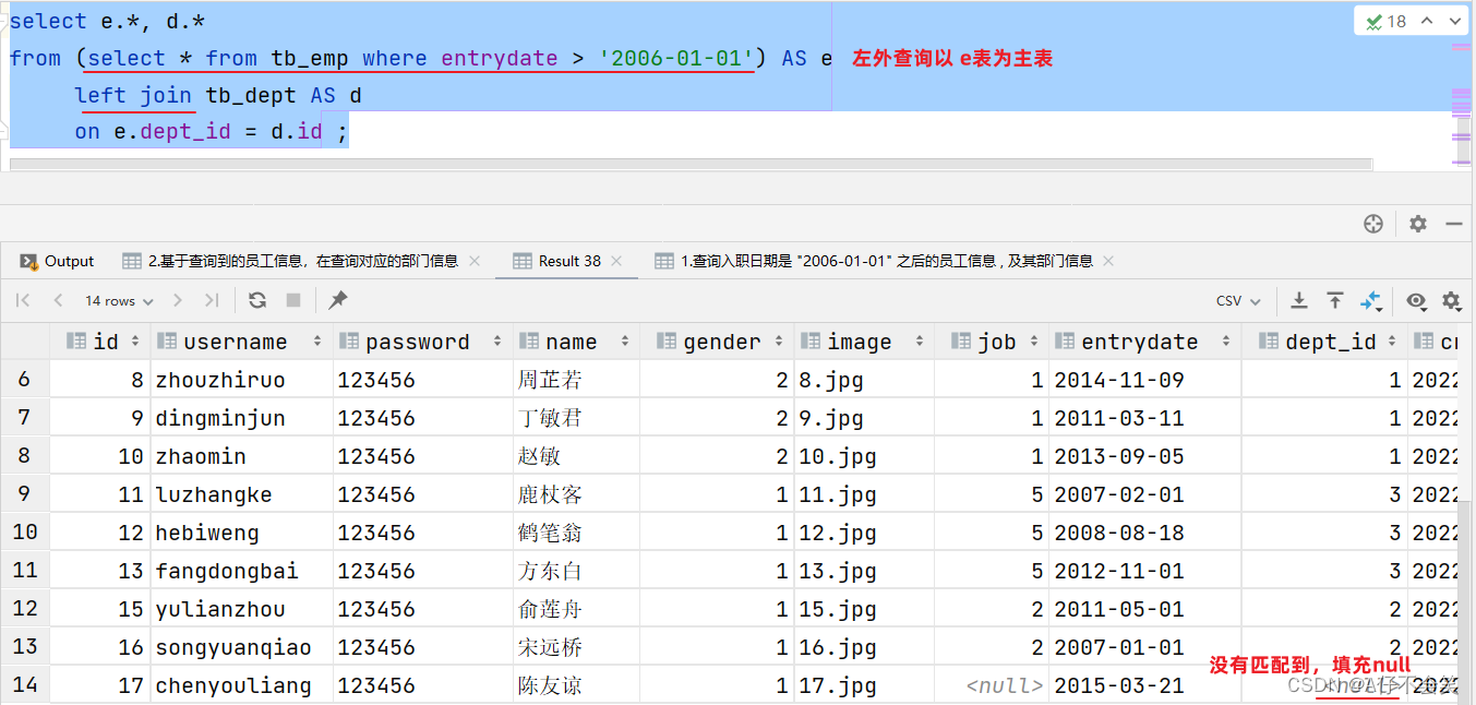 【JavaWeb】Day42.MySQL概述——多表查询