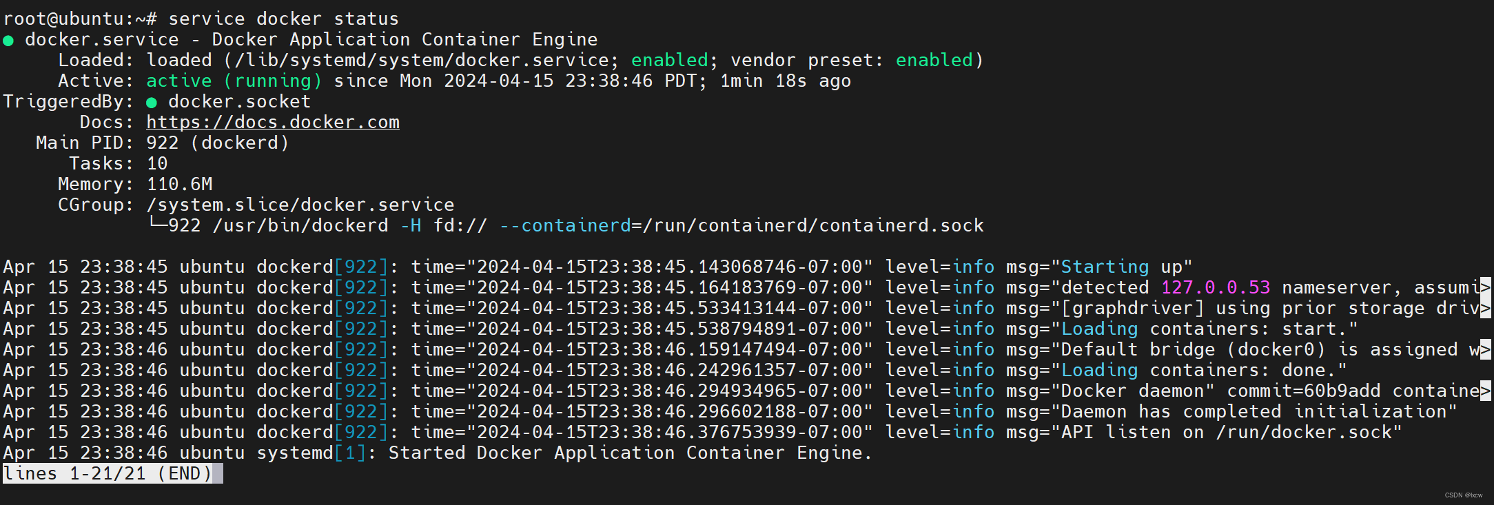 WARNING: No swap limit support——查看docker状态时提示警告