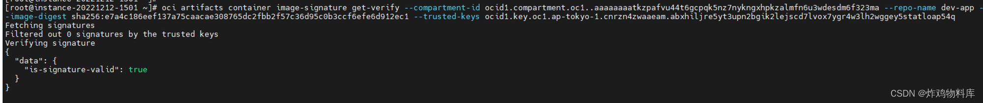 oracle云通过ociokeampampocir构建签名镜像保证cicd镜