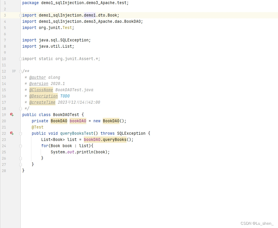 Java Lang Classcastexception Class Demo Sqlinjection Demo Apache Dto Book Cannot Be Cast To