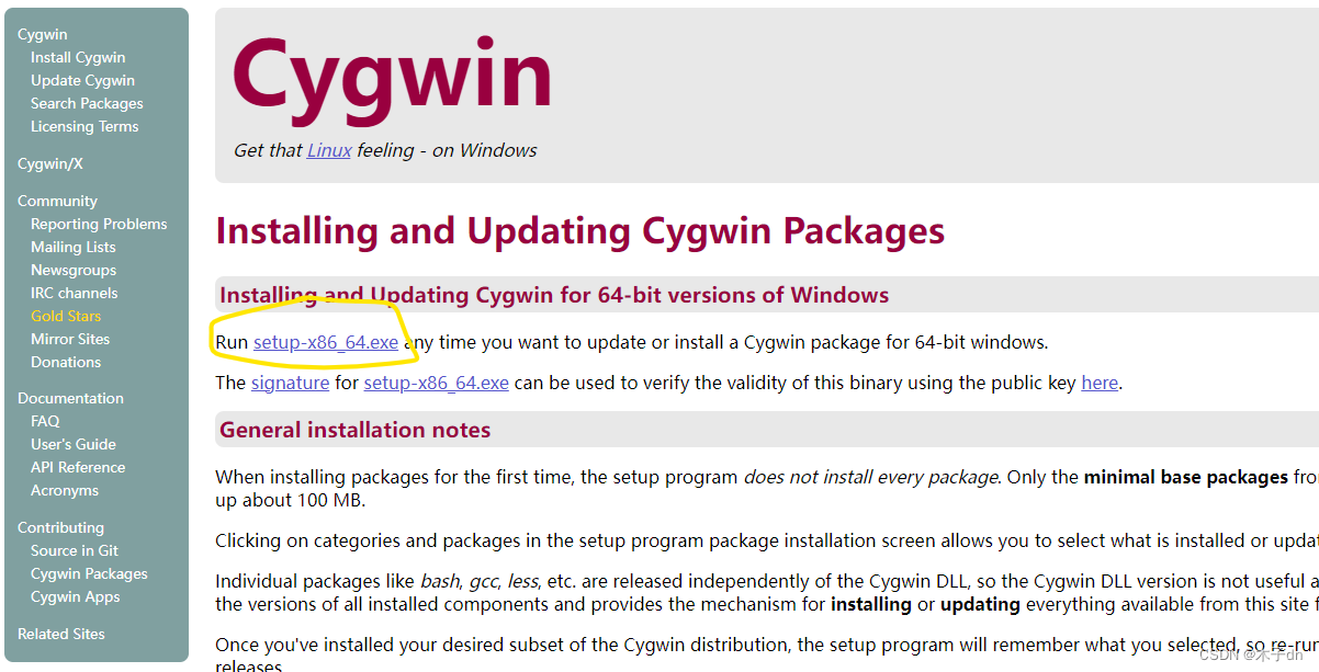 <span style='color:red;'>安装</span><span style='color:red;'>Cygwin</span>的包管理器apt-cyg并<span style='color:red;'>安装</span>tree命令