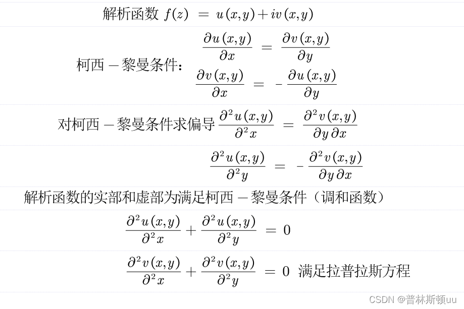 解析函数的特征-CSDN博客