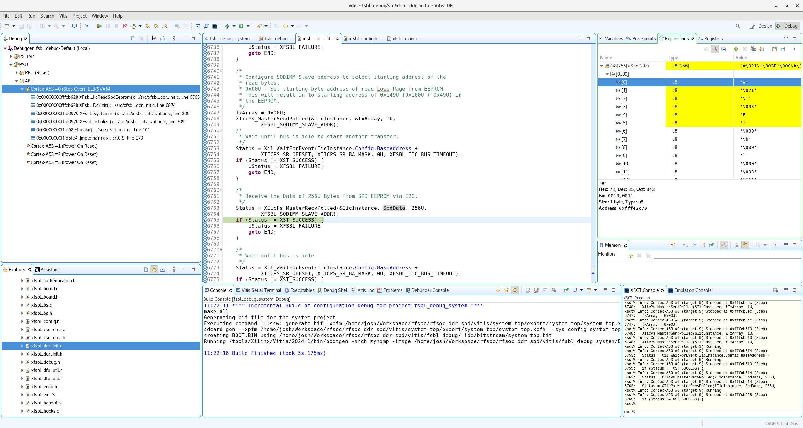 Zynq MPSoC / RFSoC 动态配置 DIMM DDR