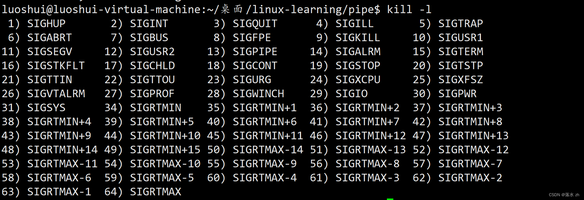 Linux——匿名管道