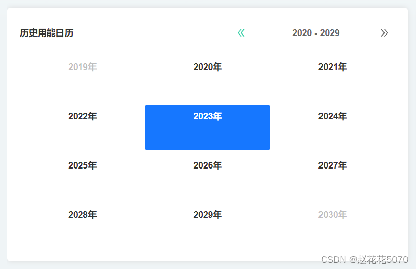 使用 React 实现自定义数据展示日历组件