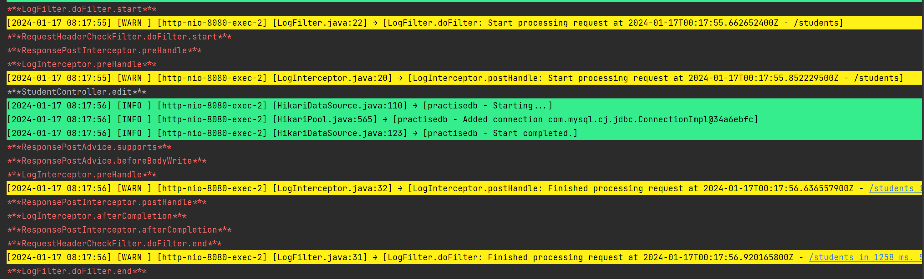 SpringBoot 统计API接口用时该使用过滤器还是拦截器?