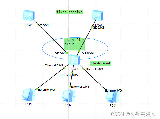 smart link实验配置