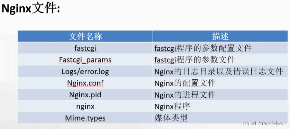 nginx使用与配置文件