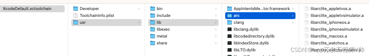 Xcode 15 及以上版本：libarclite 库缺少问题