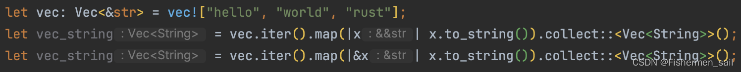Summary of some minor problems encountered while writing Rust