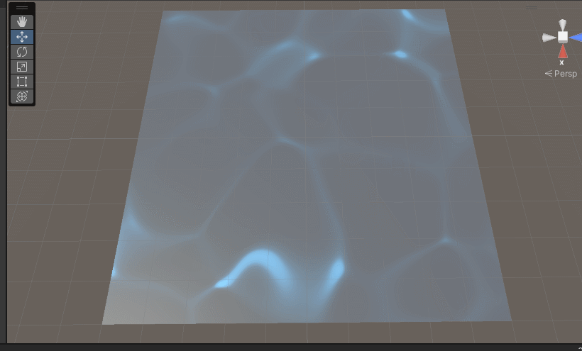 Simple Water Caustic Pattern In Unity ShaderGpaph