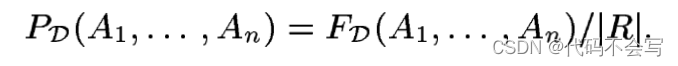 （<span style='color:red;'>论文</span><span style='color:red;'>阅读</span>-优化<span style='color:red;'>器</span>）Selectivity Estimation using Probabilistic Models