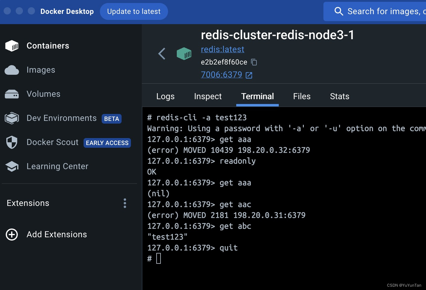 【Docker-Dev】Mac M2 搭建docker的redis环境