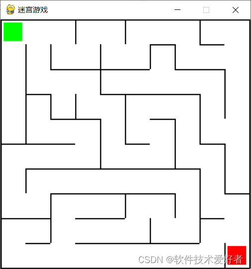 使用Python的pygame库实现迷宫游戏