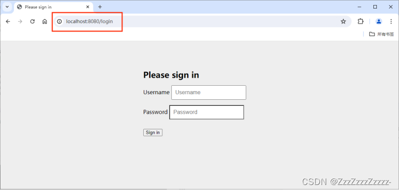 Redirect to login page