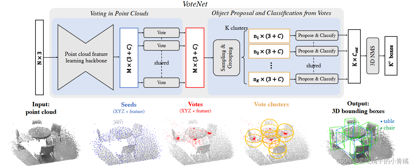 介绍Votenet的网络结构