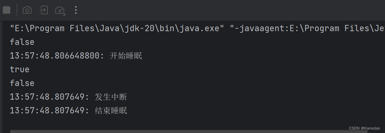 【Java笔记】多线程：中断