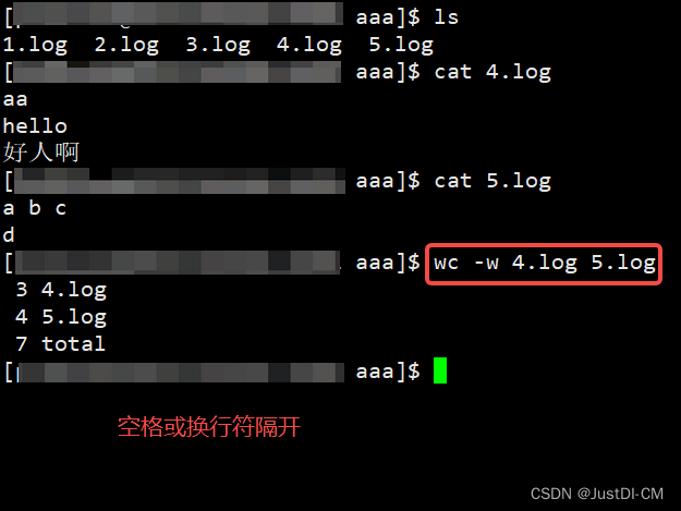 Linux基础命令[9]-wc