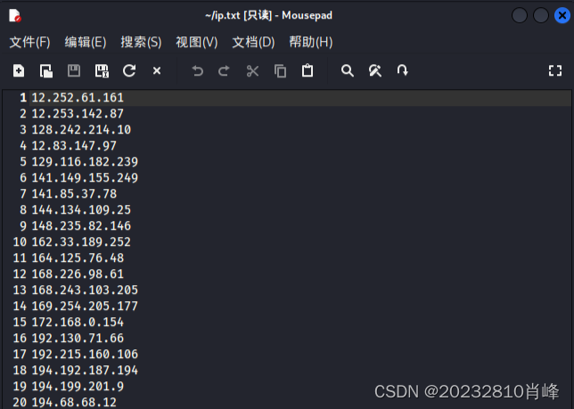 20232810 2023-2024-2 《网络攻防实践》实验八