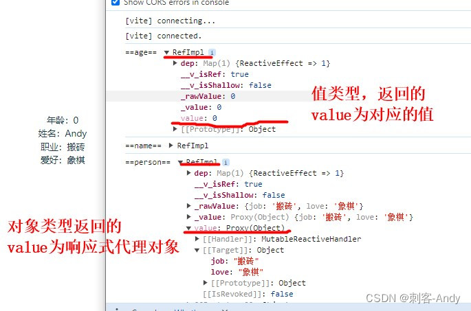 学习vue3第四节（ref以及ref相关api）