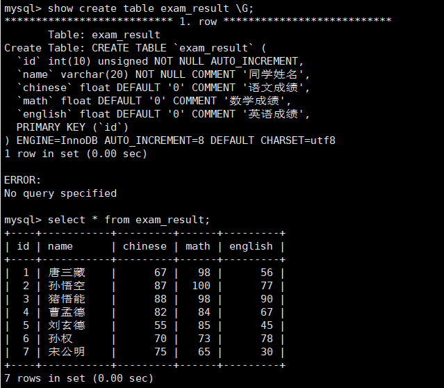 【MySQL基本查询（下）】