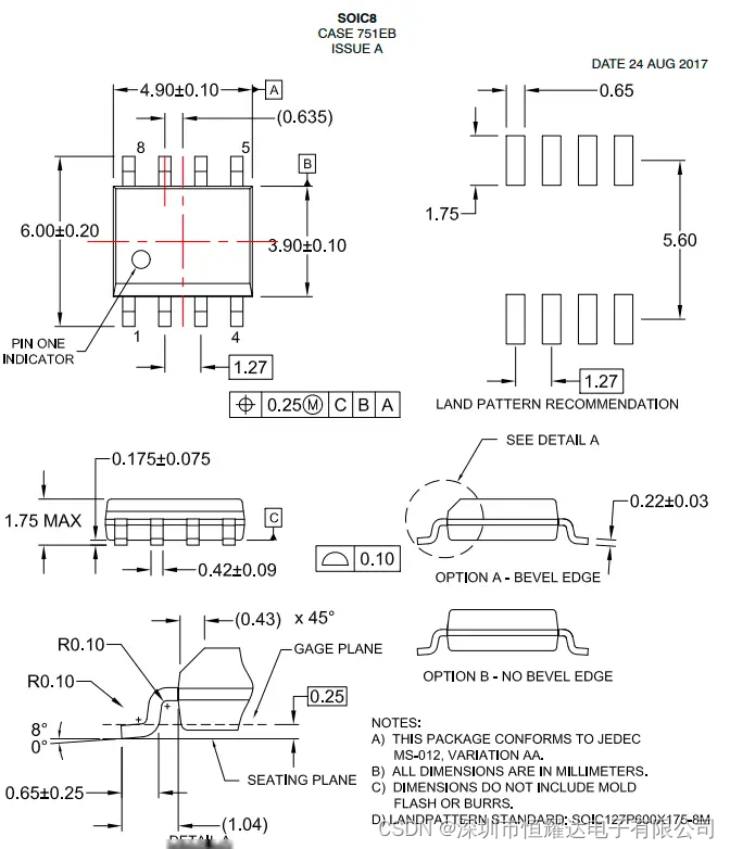 FAN3224TMX门极驱动器中文资料PDF数据手册引脚图参数价格图片功能特性