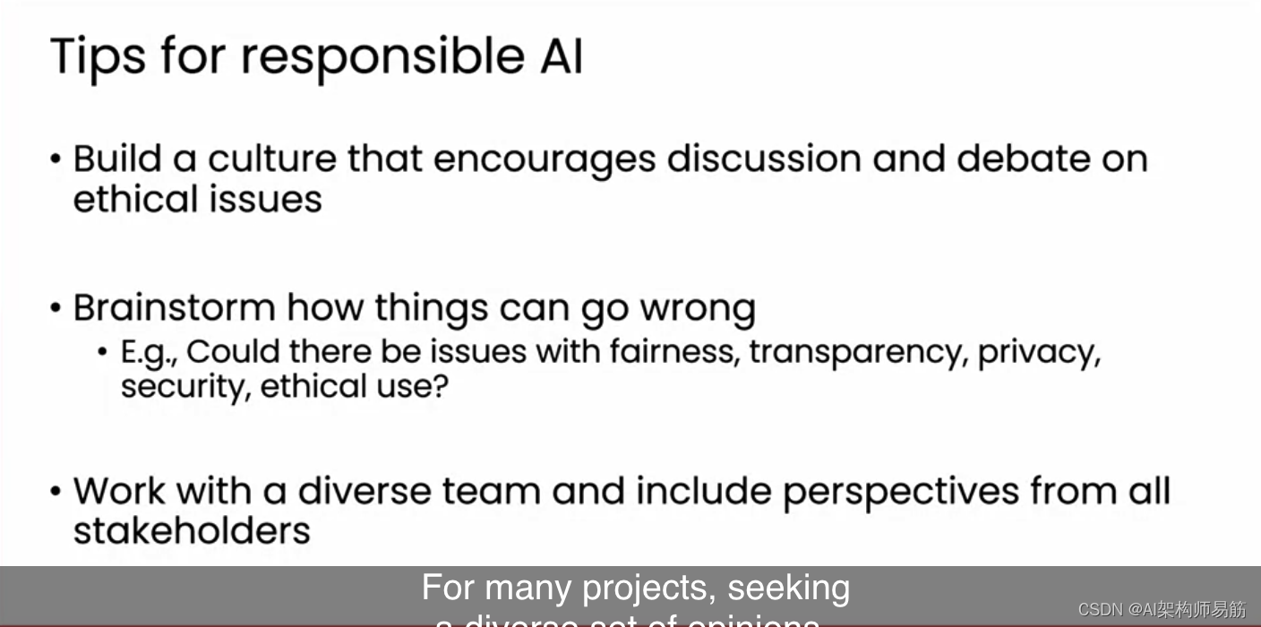 翻译: 负责任的人工智能 Responsible AI