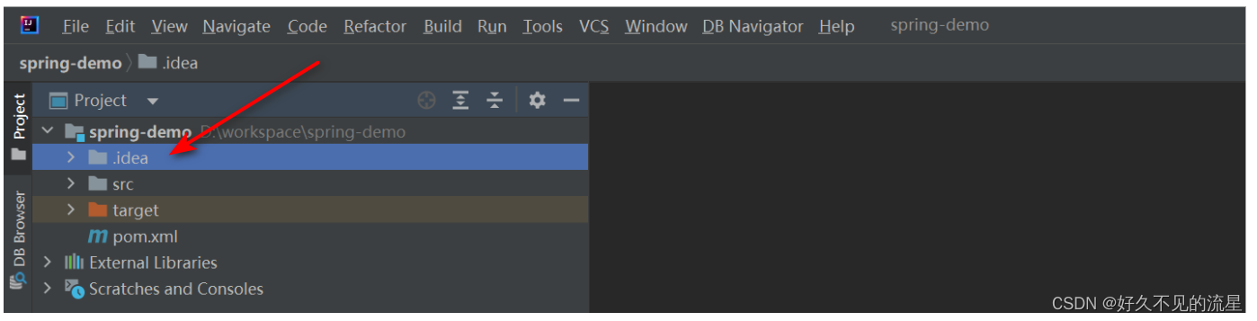 IntelliJ IDEA [设置] 隐藏 .idea 等 .XXX 文件夹