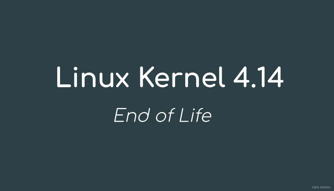 Linux Kernel 4.14--EOF